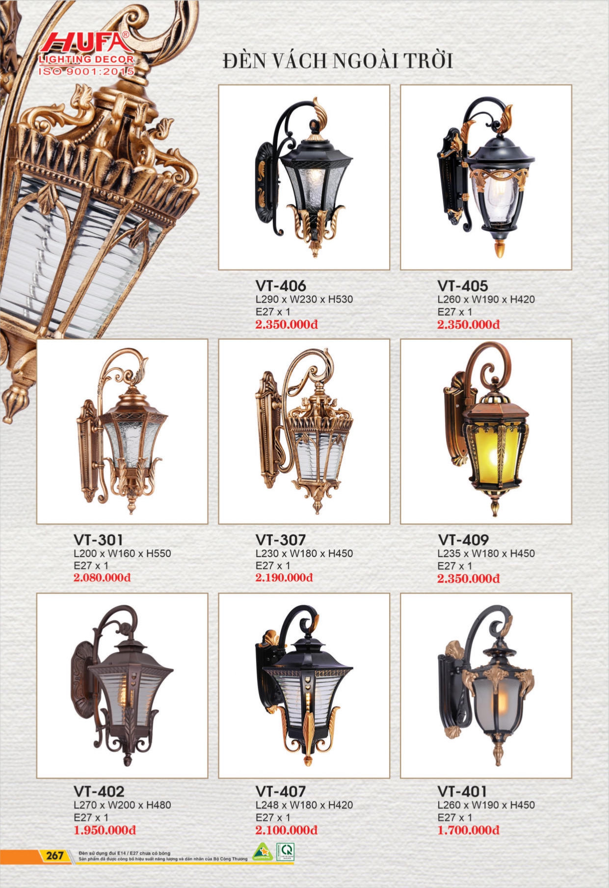 Bảng giá đèn LED HUFA 2026